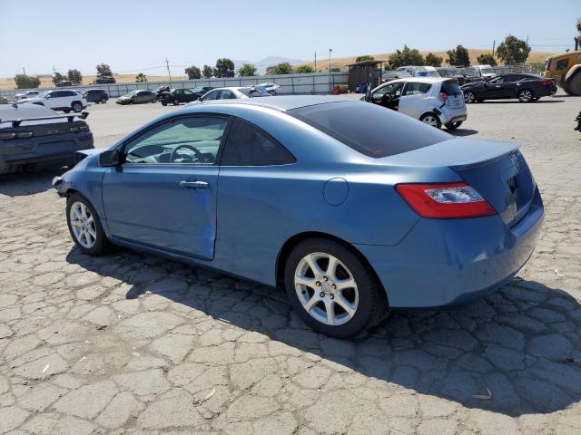 HONDA CIVIC LX 2007 blue  gas 2HGFG12667H579547 photo #3