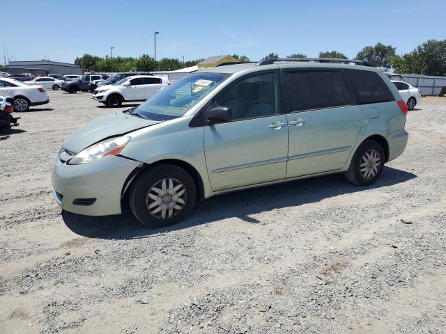 TOYOTA SIENNA CE 2009 green  gas 5TDZK23C19S255785 photo #1