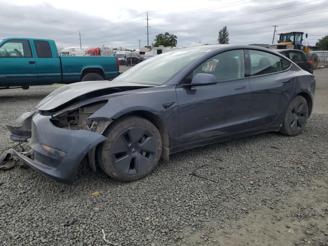 Lot #3211801401 2022 TESLA MODEL 3