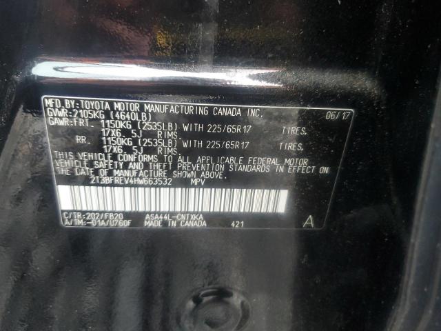 2017 TOYOTA RAV4 LE - 2T3BFREV4HW663532