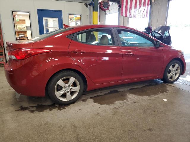 HYUNDAI ELANTRA GL 2011 red  gas KMHDH4AE8BU097693 photo #4