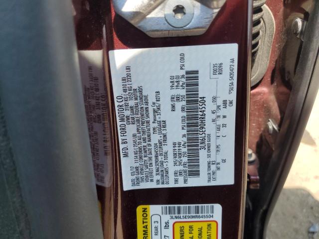 2017 LINCOLN MKZ RESERV - 3LN6L5E90HR645504