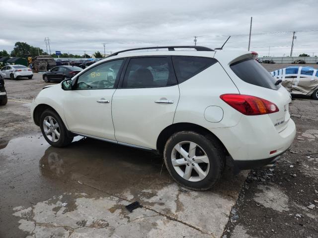 NISSAN MURANO S 2009 white  gas JN8AZ18U69W024647 photo #3