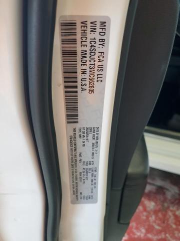 2021 DODGE DURANGO R/ 1C4SDJCT3MC662605
