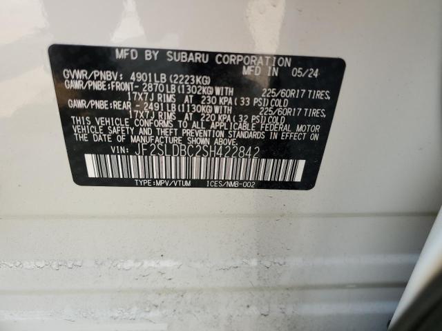 2025 SUBARU FORESTER P - JF2SLDBC2SH422842