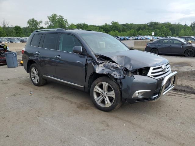 Vin: 5tddk3eh3ds248533, lot: 61144445, toyota highlander limited 20134