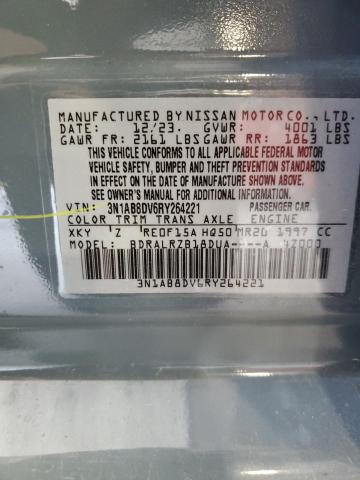 2024 NISSAN SENTRA SR 3N1AB8DV6RY264221