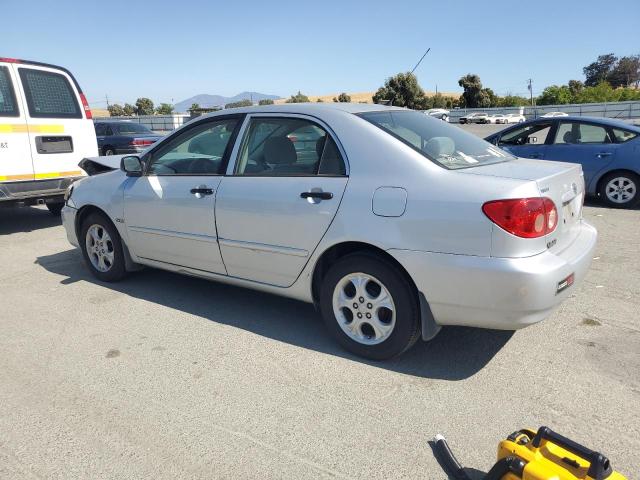 TOYOTA COROLLA CE 2007 silver  gas 2T1BR32EX7C735948 photo #3