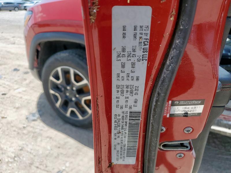 2020 JEEP COMPASS TR 3C4NJDDB5LT177298