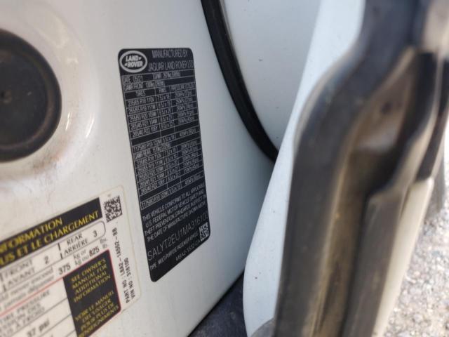 2021 LAND ROVER RANGE ROVE #3297045488