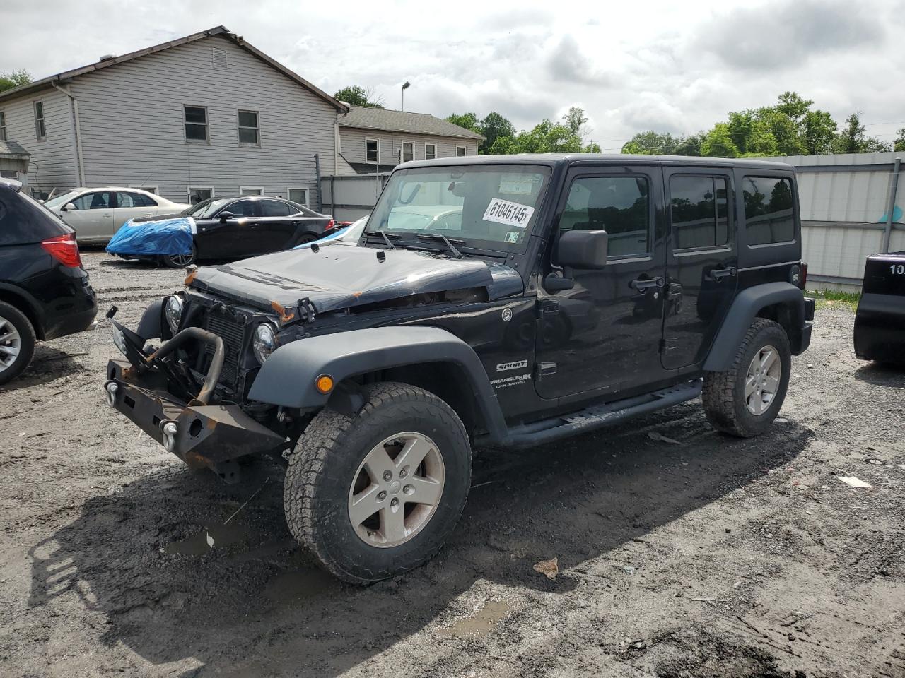  Salvage Jeep Wrangler