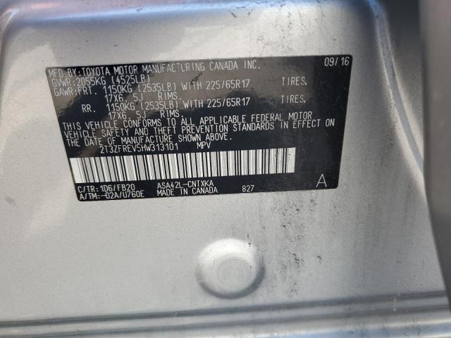 2017 TOYOTA RAV4 LE - 2T3ZFREV5HW313101