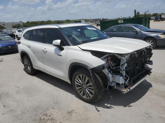 Vin: 5tdfarah0ls003224, lot: 61075315, toyota highlander hybrid platinum 20204