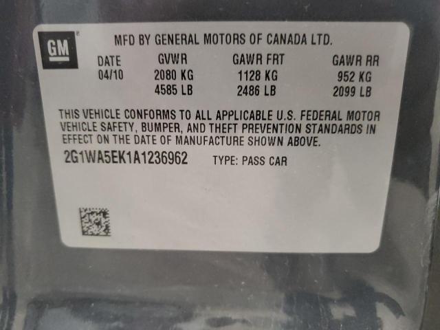2010 CHEVROLET IMPALA LS - 2G1WA5EK1A1236962