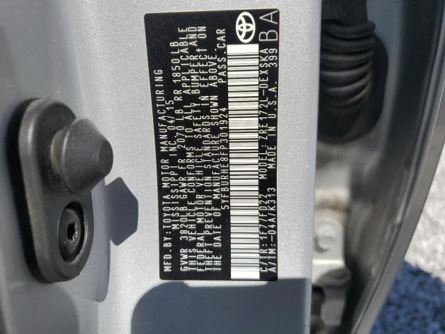 2015 TOYOTA COROLLA L - 5YFBURHE8FP301924