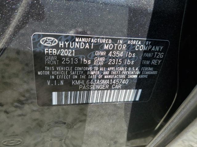 2021 HYUNDAI SONATA SEL - KMHL64JA9MA145740