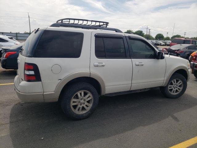 FORD EXPLORER E 2009 white  gas 1FMEU74E29UA37934 photo #4