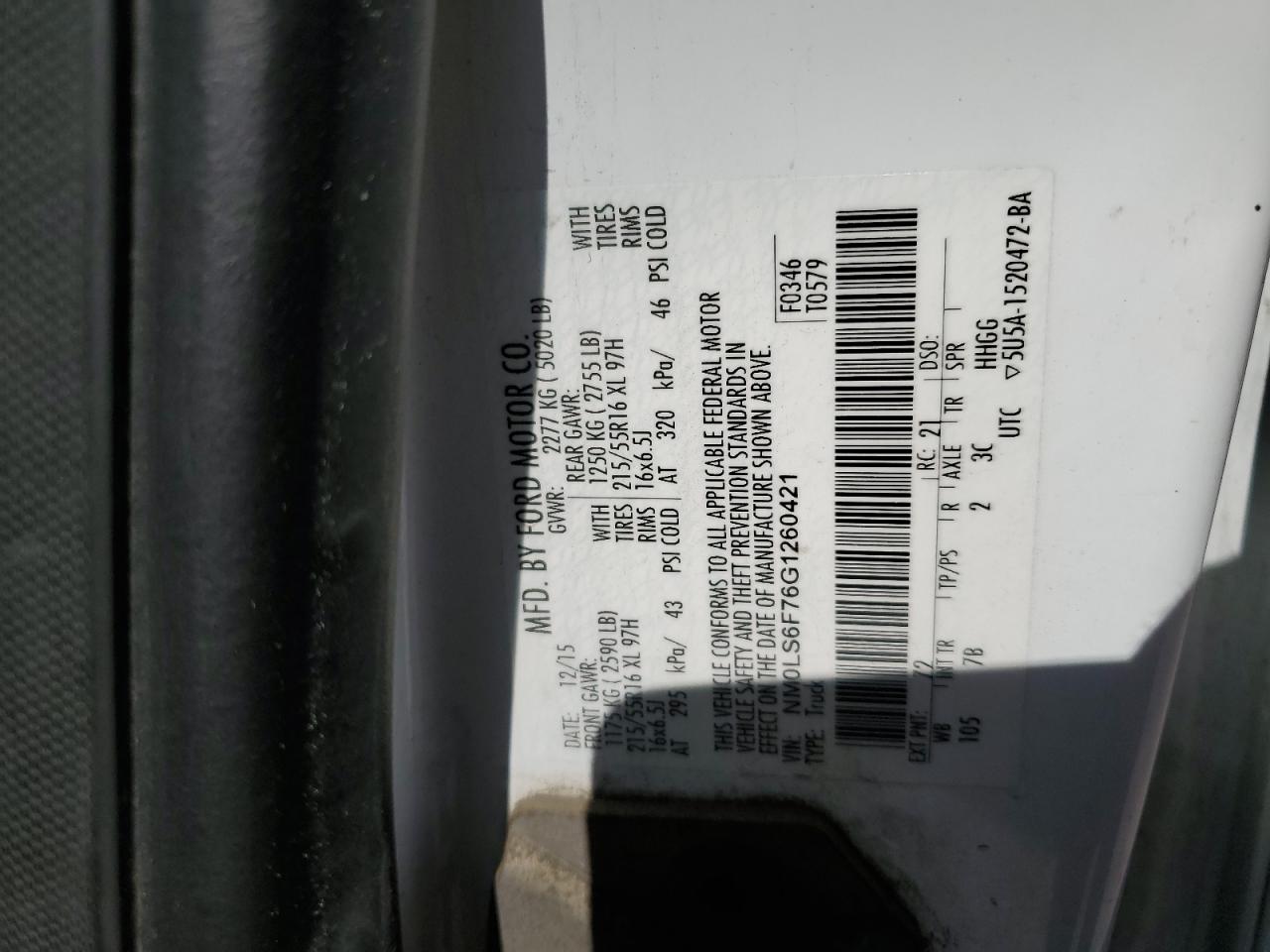 FORD TRANSIT CONNECT XLT