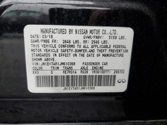 2018 INFINITI Q50 LUXE JN1EV7AR1JM610368