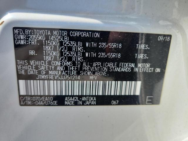 2018 TOYOTA RAV4 LIMIT - JTMYFREV5JJ751214
