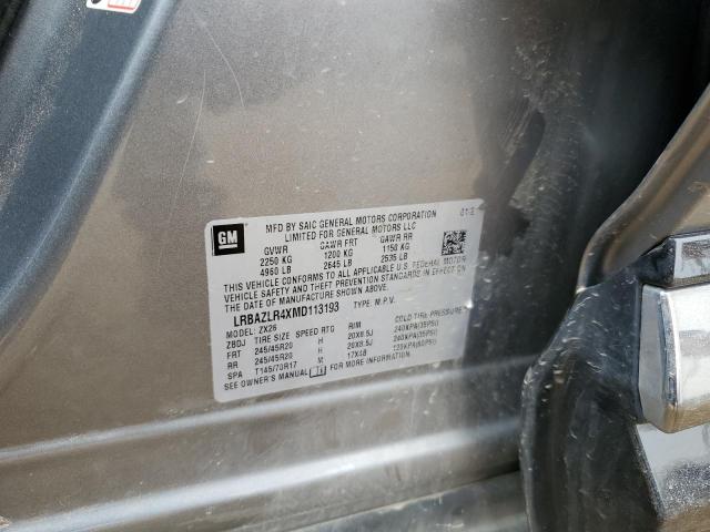 2021 BUICK ENVISION P - LRBAZLR4XMD113193