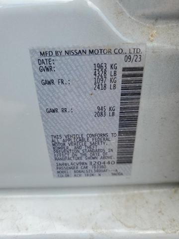2024 NISSAN ALTIMA SR 1N4BL4CV9RN320440