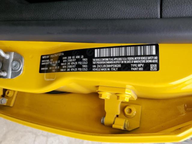 2017 JEEP RENEGADE T - ZACCJBCB8HPE96285
