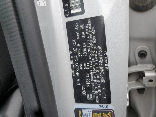 2021 KIA FORTE FE - 3KPF24AD9ME415358