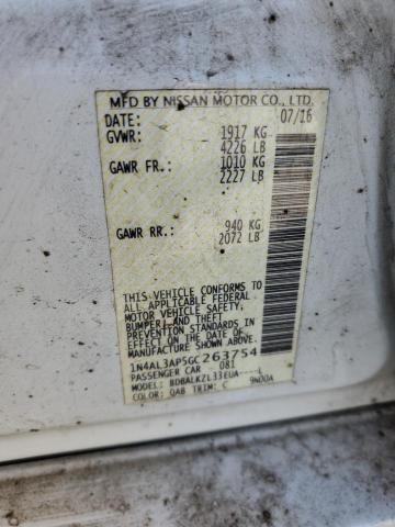 2016 NISSAN ALTIMA 2.5 - 1N4AL3AP5GC263754