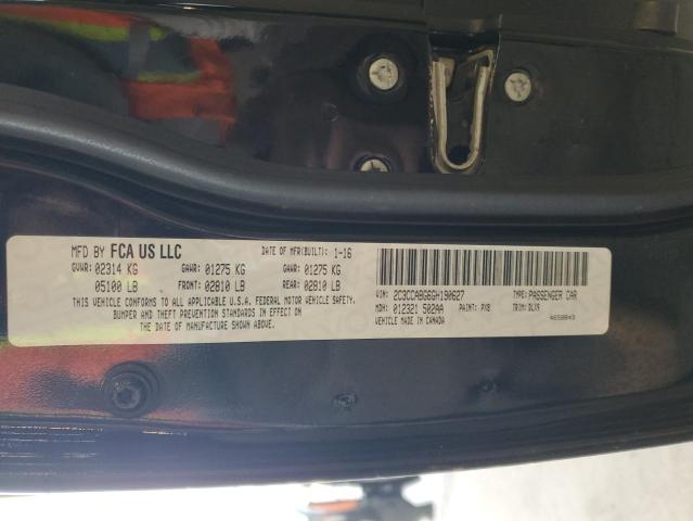 2016 CHRYSLER 300 S 2C3CCABG6GH190627