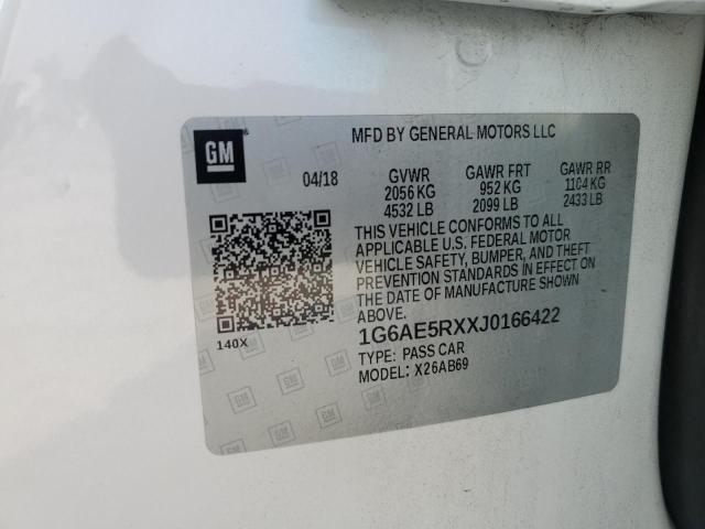 2018 CADILLAC ATS 1G6AE5RXXJ0166422