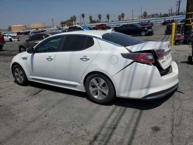 KIA OPTIMA HYB 2016 white  hybrid engine KNAGM4ADXG5096127 photo #3