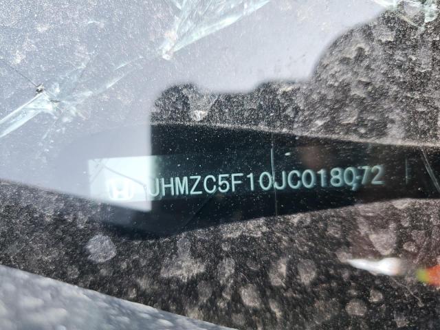 2018 HONDA CLARITY JHMZC5F10JC018072