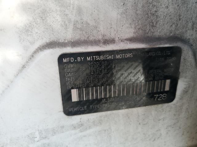 2020 MITSUBISHI MIRAGE ES ML32A3HJ1LH005088