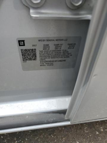 2018 CHEVROLET MALIBU PRE 1G1ZE5SX2JF148240