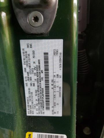 2023 FORD BRONCO BAS 1FMEE5DP1PLB75535