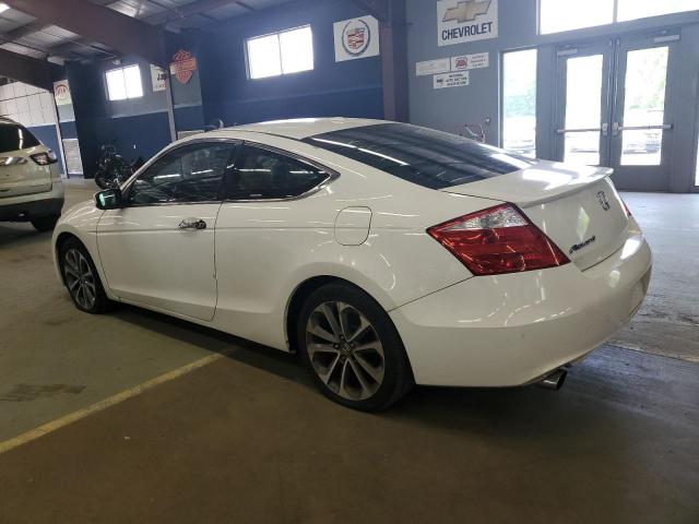 HONDA ACCORD EXL 2009 white coupe gas 1HGCS22849A001361 photo #3