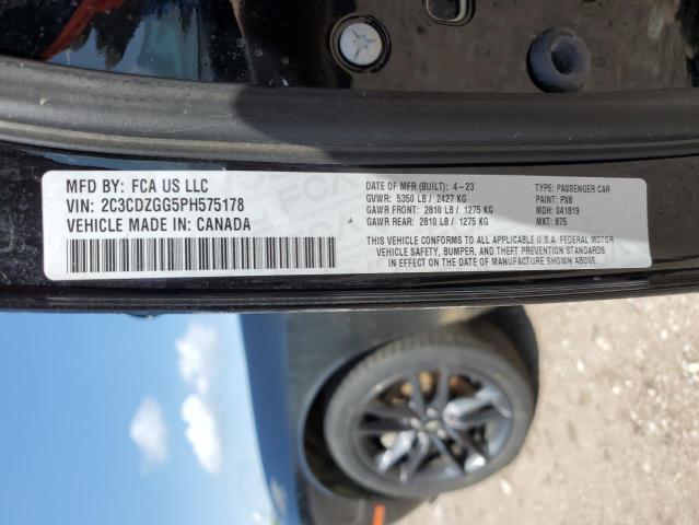 2023 DODGE CHALLENGER - 2C3CDZGG5PH575178