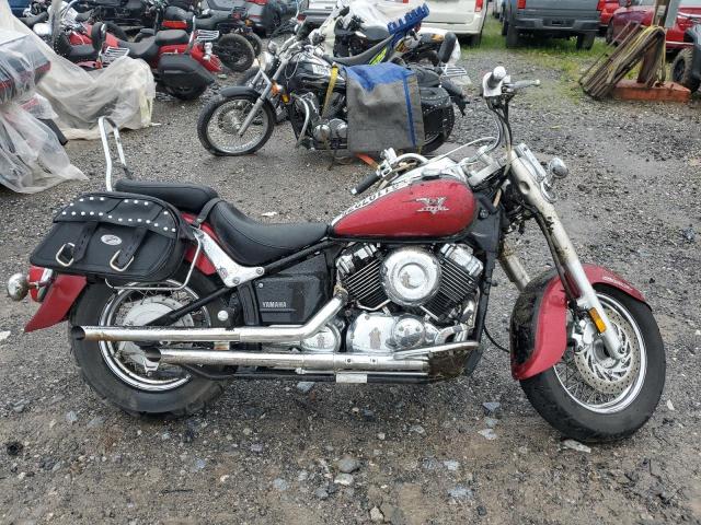 YAMAHA XVS65 BASE 2004 maroon  gas JYAVM01E94A067146 photo #1
