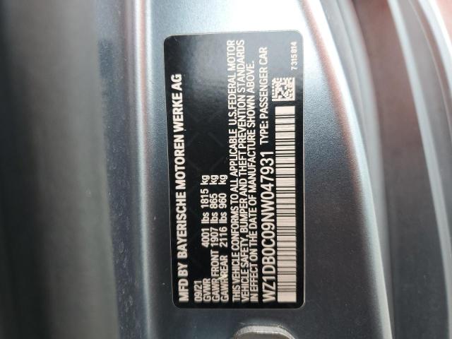 WZ1DB0C09NW047931 Toyota Supra Base 2022
