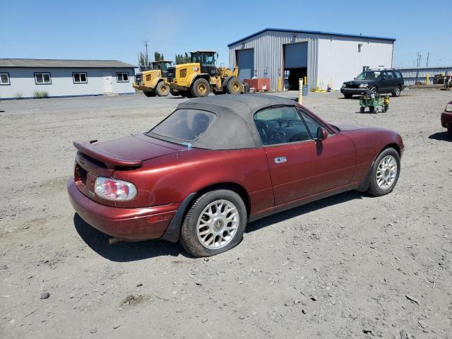 MAZDA MX-5 MIATA 1990 red  gas JM1NA3513L0125407 photo #4