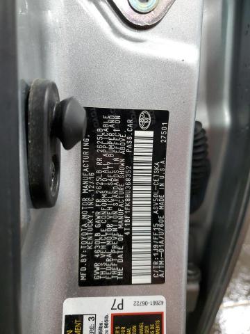 2017 TOYOTA CAMRY LE - 4T1BF1FK8HU368352