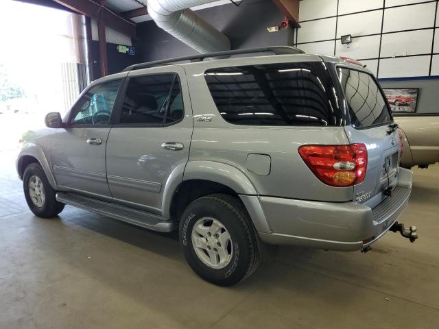 TOYOTA SEQUOIA SR 2004 silver 4dr spor gas 5TDBT44A84S207880 photo #3