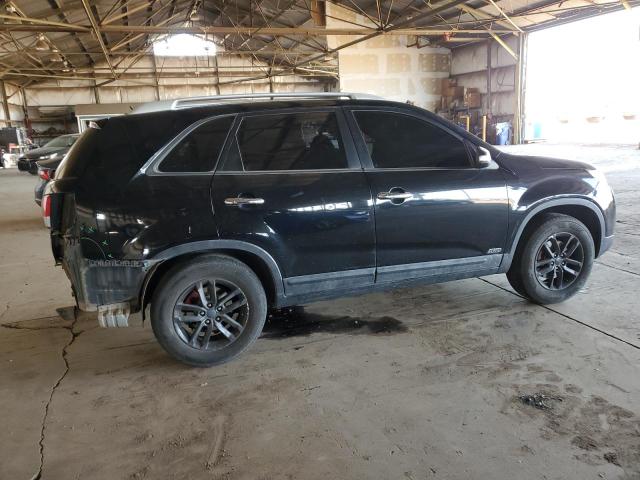 KIA SORENTO LX 2014 black  gas 5XYKTCA67EG438780 photo #4