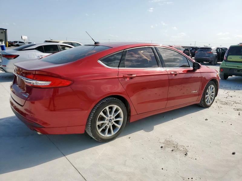 Vin: 3fa6p0lu0hr257777, lot: 61001795, ford fusion se hybrid 20173