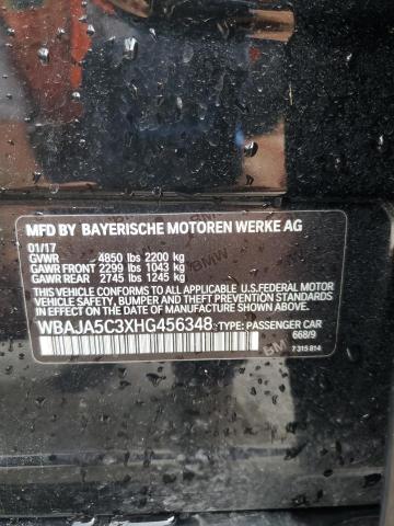 2017 BMW 530 I - WBAJA5C3XHG456348