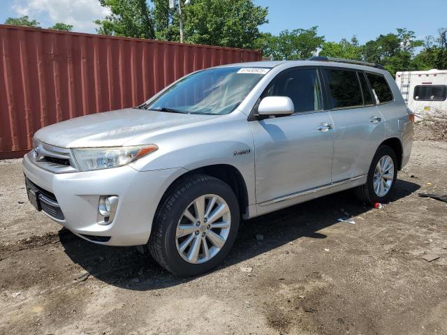 Vin: jtedc3eh1d2018036, lot: 61430925, toyota highlander hybrid limited 2013 img_1