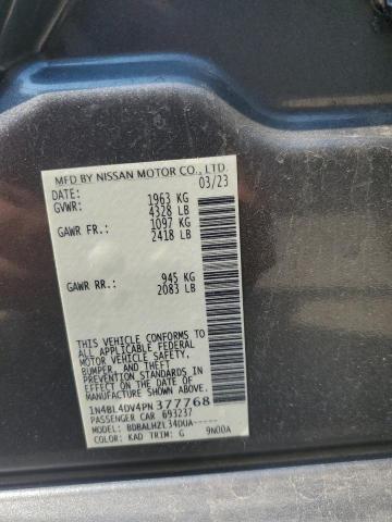 2023 NISSAN ALTIMA SV - 1N4BL4DV4PN377768