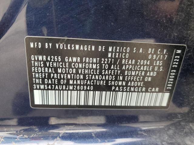 2018 VOLKSWAGEN GTI S 3VW547AU8JM260940