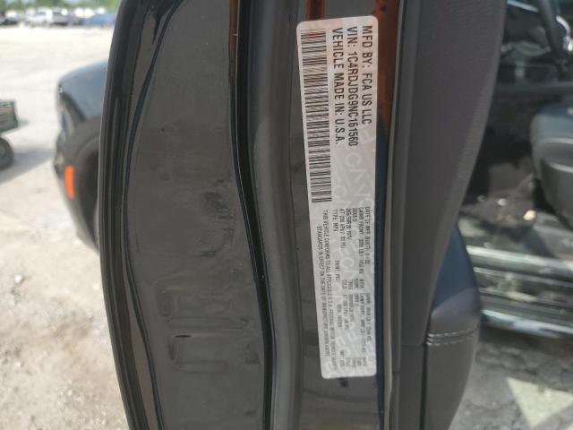 2022 DODGE DURANGO GT 1C4RDJDG9NC161560